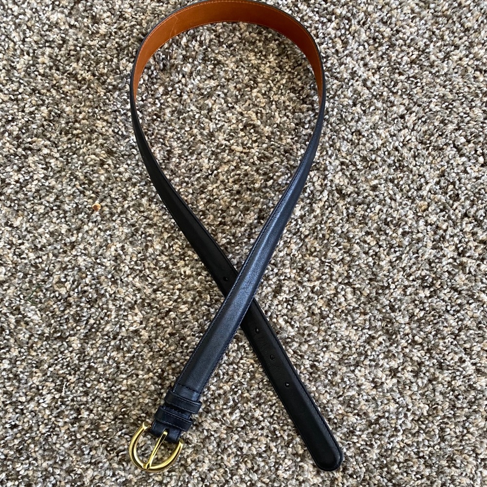 COACH Gold and Black Belt